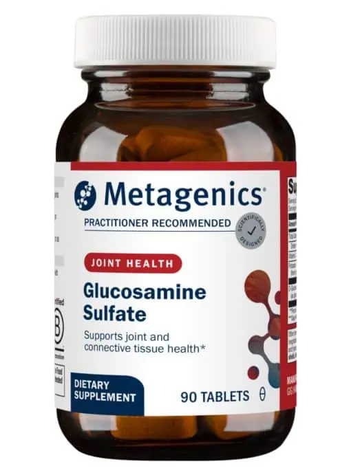 Metagenics Glucosamine Sulfate -- joint health, mobility support.