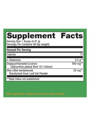 Metagenics Glutagenics(R) - Powder, gastrointestinal health, gut support. - Back