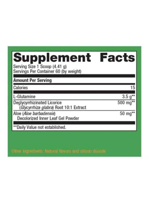 Metagenics Glutagenics(R) - Powder, gastrointestinal health, gut support. - Back