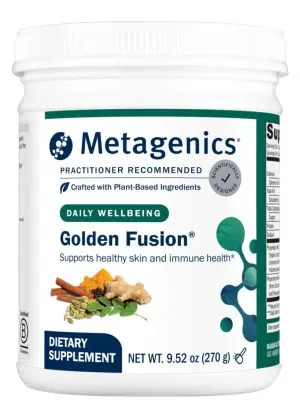 Metagenics Golden Fusion(R) -- golden milk, curcumin supplement.
