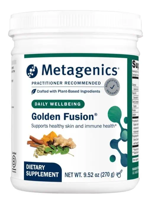Metagenics Golden Fusion(R) -- golden milk, curcumin supplement.