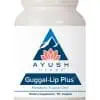 Ayush Herbs Guggal-Lip Plus -- metabolism support, cardiovascular health.
