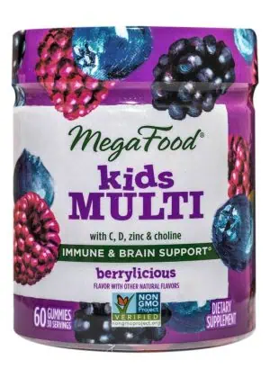 Megafood Gummies - Kids Multi -- kids vitamins, berry gummies