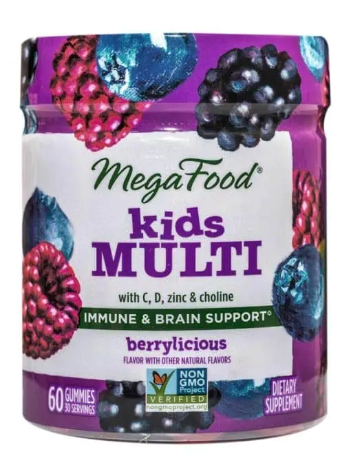 Megafood Gummies - Kids Multi -- kids vitamins, berry gummies