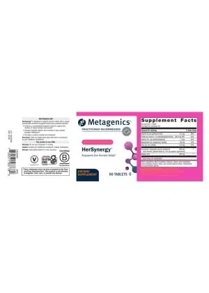 Metagenics HerSynergy(TM) -- women's libido support, fenugreek extract. - Back