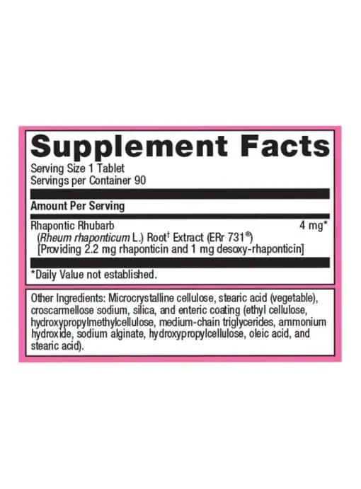 Metagenics HerWellness(TM) Estrovera(R) -- hormone-free supplement, menopause relief. - Back