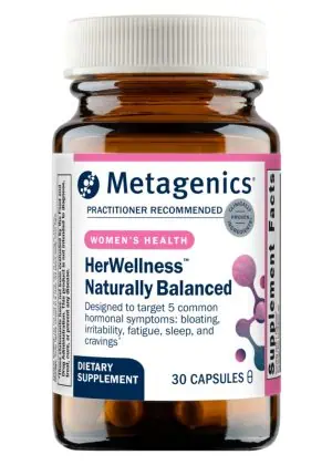 Metagenics HerWellness(TM) Naturally Balanced -- hormone balance, women's health.
