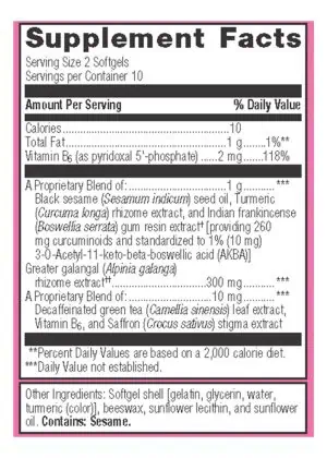 Metagenics HerWellness Rapid Period Relief -- period relief, hormone balance. - Back