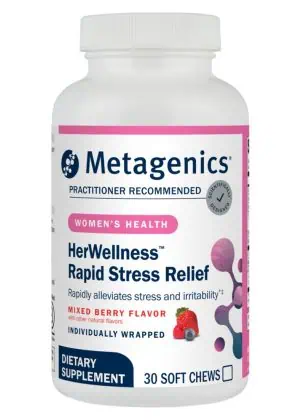 Metagenics HerWellness(TM) Rapid Stress Relief -- stress relief, hormonal balance.