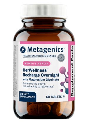 Metagenics HerWellness(TM) Recharge Overnight -- hormone balance, stress relief.