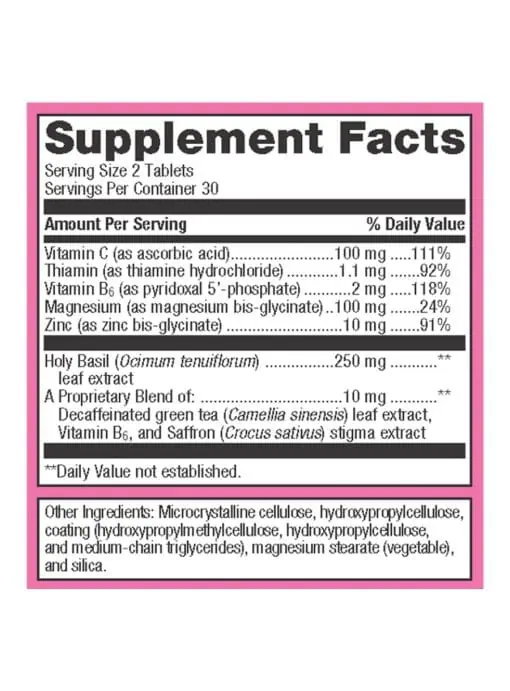 Metagenics HerWellness(TM) Recharge Overnight -- hormone balance, stress relief. - Back