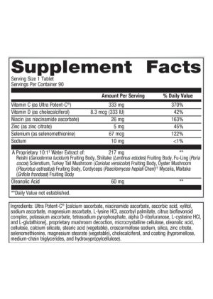 Metagenics ImmuCore(TM) -- immune support, vitamin C - Back