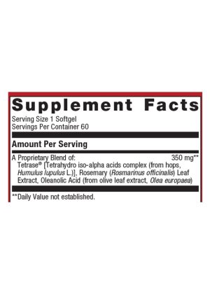 Metagenics Kaprex(R) -- joint support, plant-based solution. - Back
