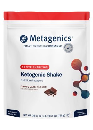 Metagenics Ketogenic Shake - Chocolate -- ketogenic shake, low carb shake