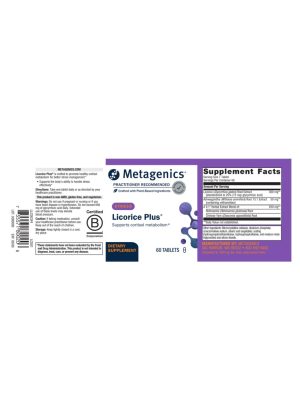 Metagenics Licorice Plus(R) -- cortisol metabolism support, stress management. - Back