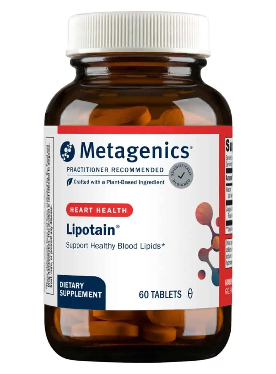 Metagenics Lipotain(R) -- niacin supplement, guggul resin.