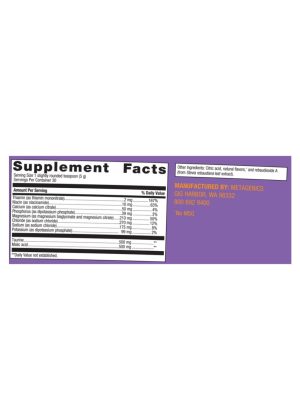 Metagenics MagActive Magnesium Muscle -- muscle support, magnesium supplement. - Back