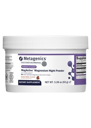 Metagenics MagActive Magnesium Night Powder -- sleep support, magnesium supplement.
