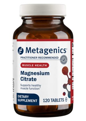 Metagenics Magnesium Citrate(TM) -- magnesium supplement, muscle support.