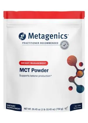 Metagenics MCT Powder -- MCTs, ketone production.