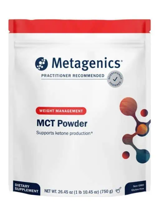 Metagenics MCT Powder -- MCTs, ketone production.