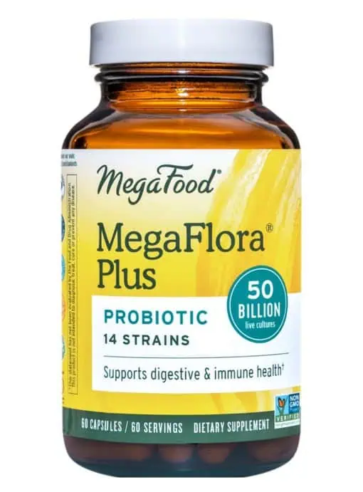 MegaFood MegaFlora(R) Plus -- probiotic supplement, digestive health