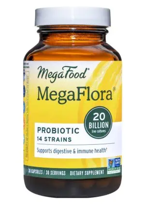 Megafood MegaFlora(R) Probiotic -- digestive health, immune support