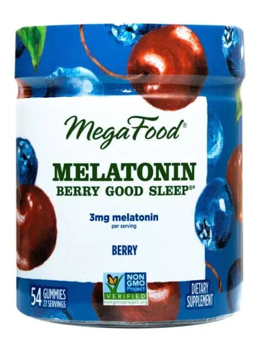 MegaFood Melatonin Berry Good Sleep(R) -- melatonin gummies, sleep support