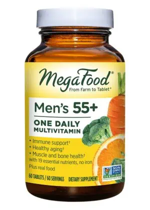 Megafood Men Over 55 One Daily -- multivitamin, men's health