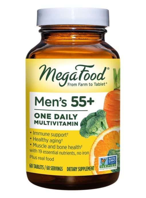 Megafood Men Over 55 One Daily -- multivitamin, men's health