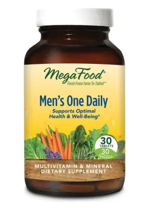 MegaFood Men's One Daily -- men's multivitamin, daily supplement