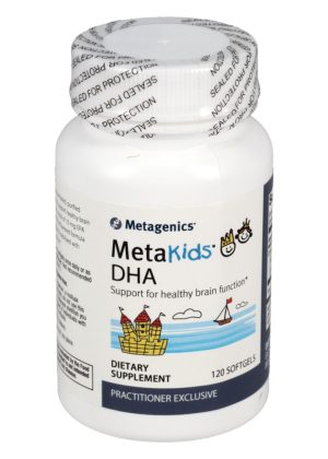 Metagenics MetaKids(R) DHA -- omega-3 supplement, children's health.