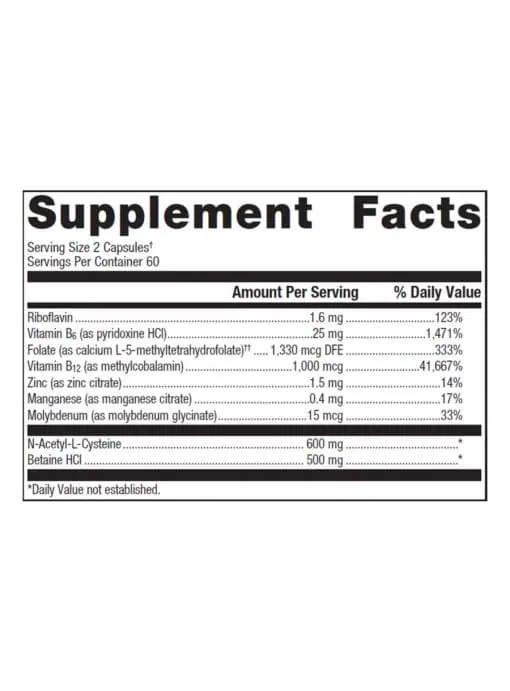 Metagenics MethylCare(TM) -- heart health, methylation support. - Back