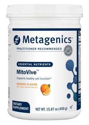 Metagenics MitoVive(TM) -- mitochondrial health, cellular support.