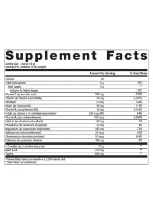Metagenics MitoVive(TM) -- mitochondrial support, neuromuscular function. - Back