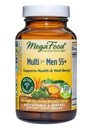 MegaFood Multi for Men 55+ -- multivitamin for men, health supplement