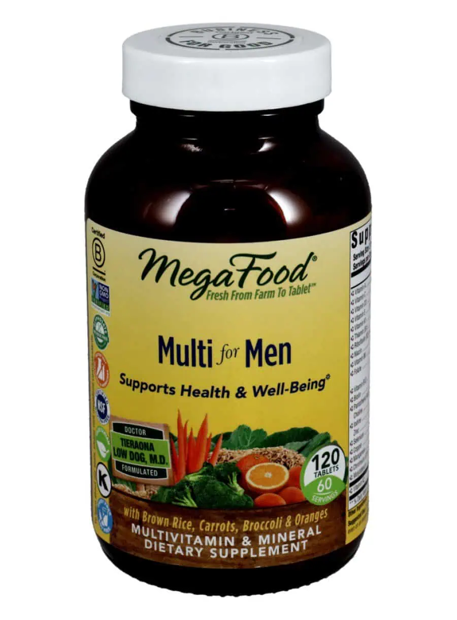MegaFood Multi for Men -- multivitamin, men's health