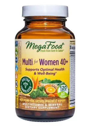 MegaFood Multi for Women 40+ -- multivitamin, women's health