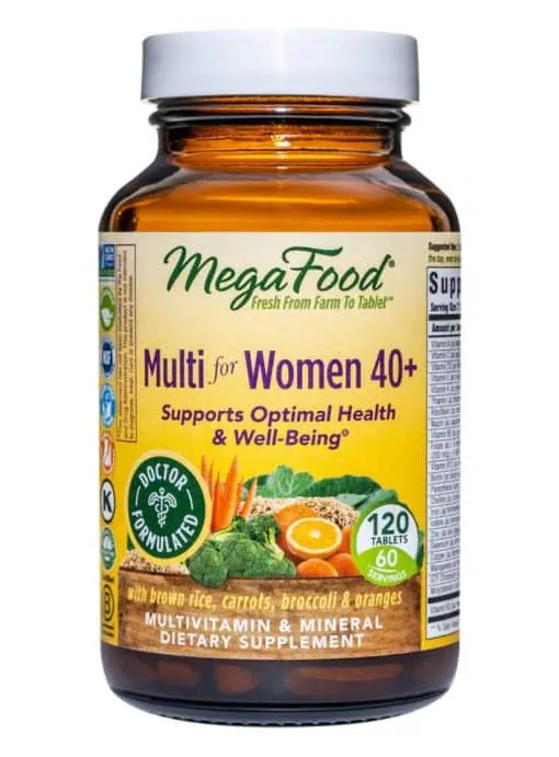 MegaFood Multi for Women 40+ -- multivitamin, women's health