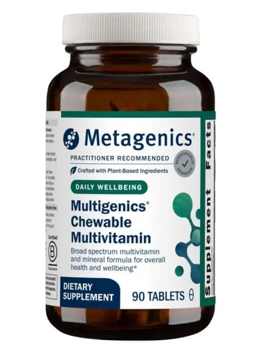 Metagenics Multigenics(R) Chewable - Outrageous Orange, multivitamin, chewable