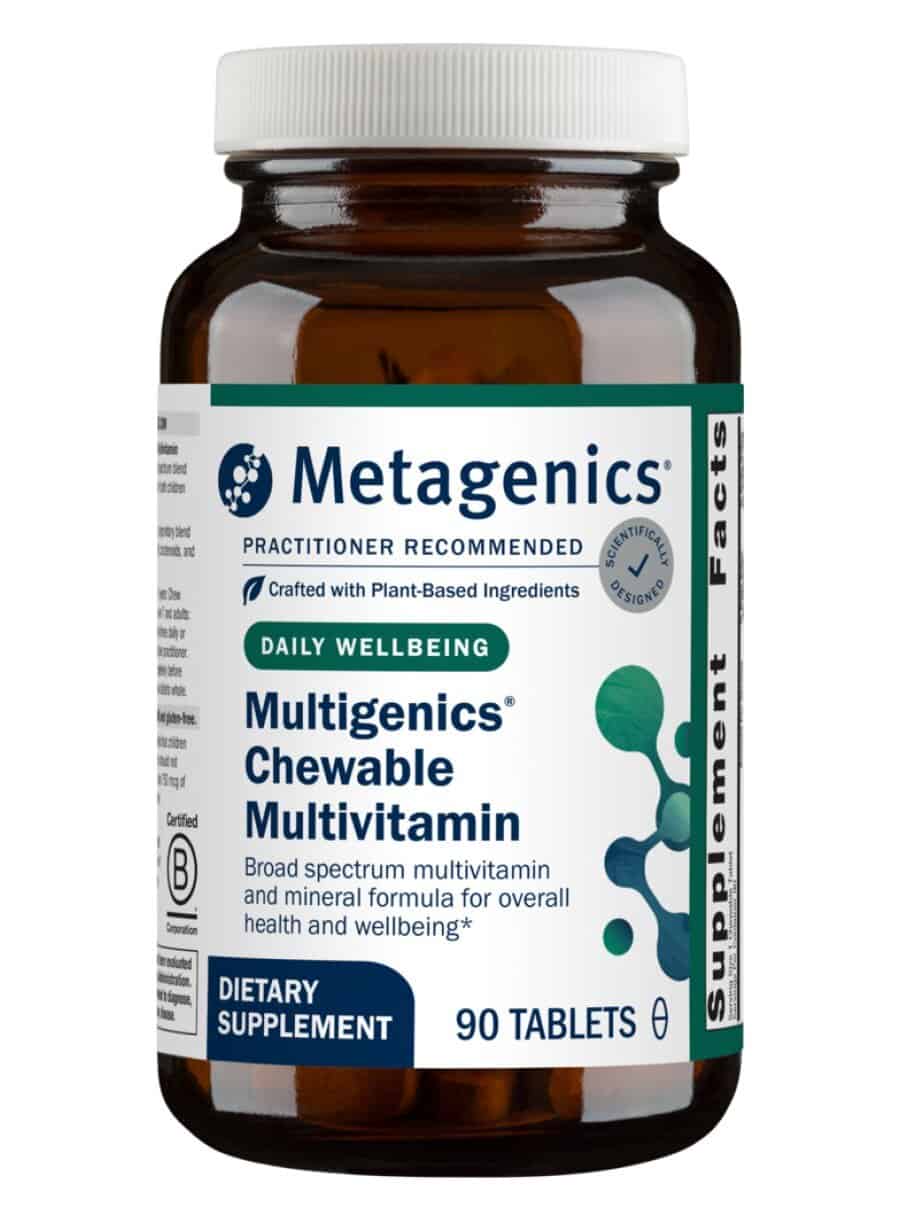 Metagenics Multigenics(R) Chewable - Outrageous Orange, multivitamin, chewable