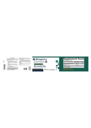 Metagenics Myo-Inositol Plus -- nervous system support, cellular health. - Back