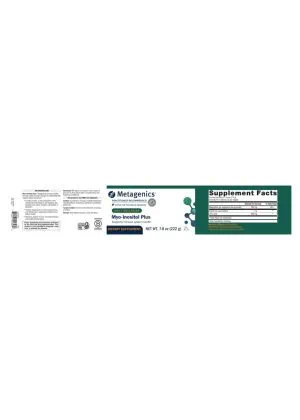Metagenics Myo-Inositol Plus -- nervous system support, cellular health. - Back