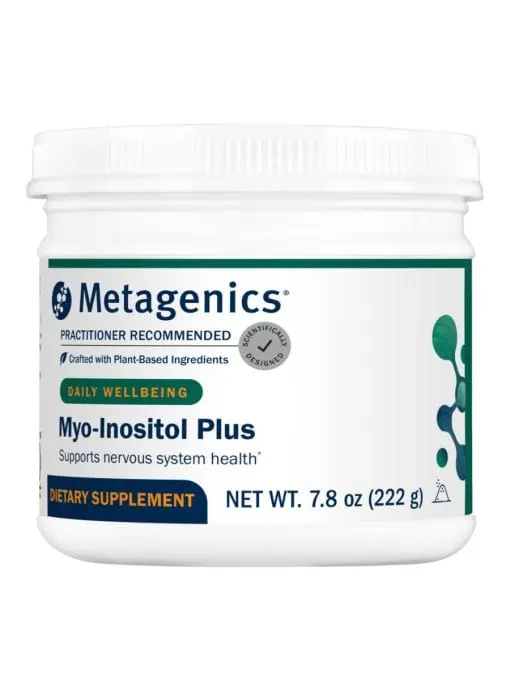 Metagenics Myo-Inositol Plus -- nervous system support, cellular health.