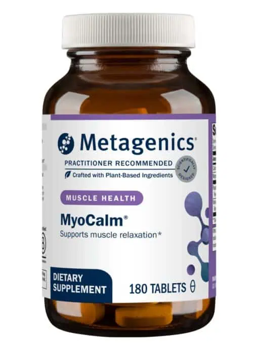Metagenics MyoCalm(R) -- muscle relaxation support, calcium and magnesium.