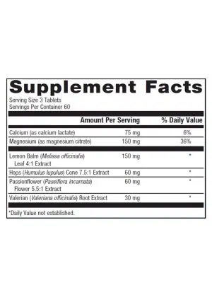 Metagenics MyoCalm(R) Plus -- muscle relaxation, herbal support. - Back