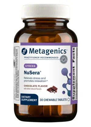 Metagenics NuSera(R) Chocolate Flavor -- stress relief, relaxation support.