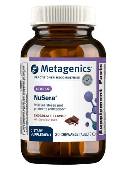 Metagenics NuSera(R) Chocolate Flavor -- stress relief, relaxation support.