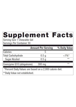 Metagenics NutraGems(R) CoQ10 300 -- CoQ10 supplement, heart health. - Back