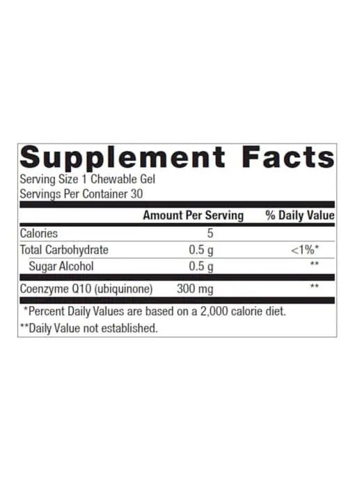 Metagenics NutraGems(R) CoQ10 300 -- CoQ10 supplement, heart health. - Back